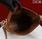 DIOR | De Sol Hobo Bag Suede Brown - 4