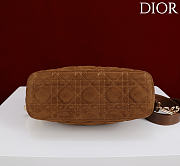 DIOR | De Sol Hobo Bag Suede Brown - 3