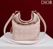 DIOR | De Sol Hobo Bag Leather Pink - 5