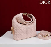 DIOR | De Sol Hobo Bag Leather Pink - 4