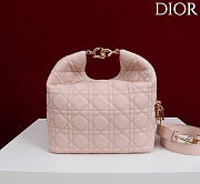 DIOR | De Sol Hobo Bag Leather Pink - 3