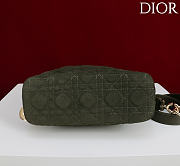 DIOR | De Sol Hobo Bag Suede Green - 4