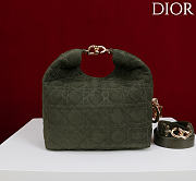 DIOR | De Sol Hobo Bag Suede Green - 2