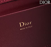DIOR | De Sol Hobo Bag Suede Burgundy - 2