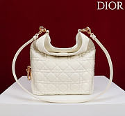 DIOR | De Sol Hobo Bag Leather White - 6