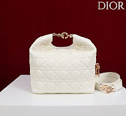 DIOR | De Sol Hobo Bag Leather White - 2