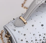 DIOR | Faux Pearl My Dior Mini Lighr Gray - 3