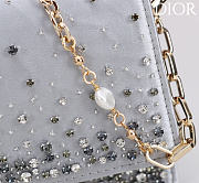 DIOR | Faux Pearl My Dior Mini Lighr Gray - 4