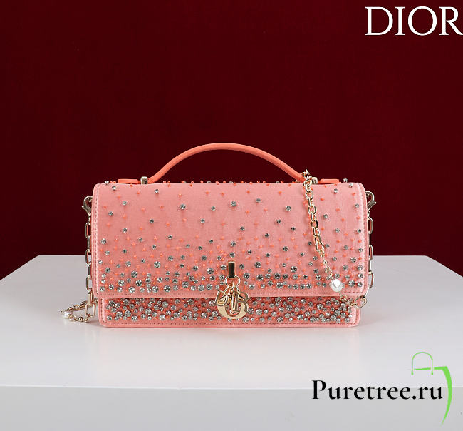 DIOR | Faux Pearl My Dior Mini Pink - 1
