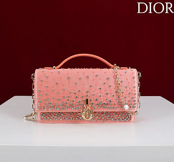 DIOR | Faux Pearl My Dior Mini Pink