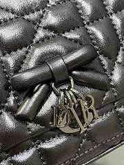 DIOR | My Dior Mini Bag Cannage Lambskin Black - 3