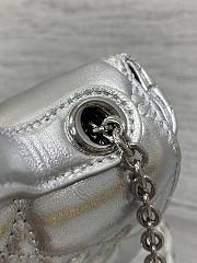 DIOR | My Dior Mini Bag Cannage Lambskin Silver - 2