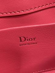 DIOR | My Dior Mini Bag Cannage Lambskin Red - 4