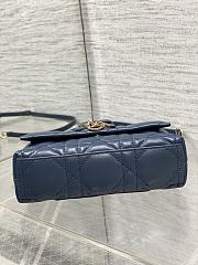DIOR | My Dior Mini Bag Cannage Lambskin Navy Blue - 5