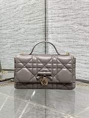 DIOR | My Dior Mini Bag Cannage Lambskin Gray - 1