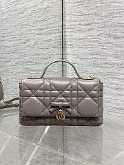 DIOR | My Dior Mini Bag Cannage Lambskin Gray - 2