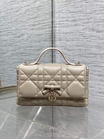 DIOR | My Dior Mini Bag Cannage Lambskin Beige