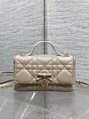 DIOR | My Dior Mini Bag Cannage Lambskin Beige - 2