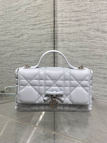 DIOR | My Dior Mini Bag Cannage Lambskin White