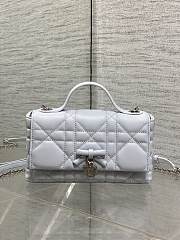 DIOR | My Dior Mini Bag Cannage Lambskin White - 6