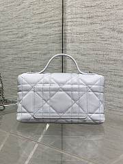 DIOR | My Dior Mini Bag Cannage Lambskin White - 4