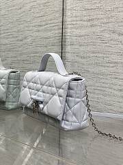 DIOR | My Dior Mini Bag Cannage Lambskin White - 2