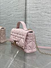 DIOR | My Dior Mini Bag Cannage Lambskin Pink - 4