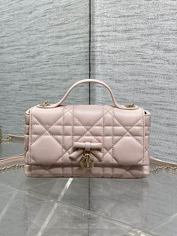 DIOR | My Dior Mini Bag Cannage Lambskin Light Pink