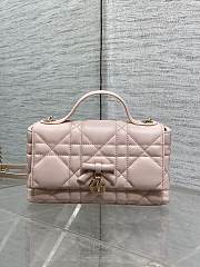 DIOR | My Dior Mini Bag Cannage Lambskin Light Pink - 6