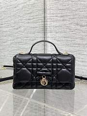 DIOR | My Dior Mini Bag Cannage Lambskin Gold Hardware Black - 1