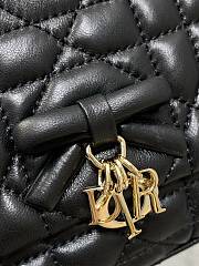 DIOR | My Dior Mini Bag Cannage Lambskin Gold Hardware Black - 5