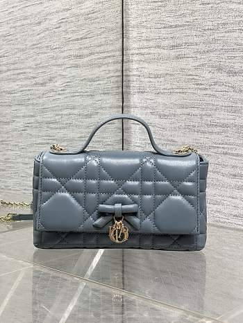 DIOR | My Dior Mini Bag Cannage Lambskin Blue