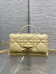 DIOR | My Dior Mini Bag Cannage Lambskin Yellow - 1