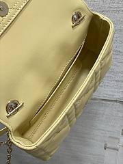 DIOR | My Dior Mini Bag Cannage Lambskin Yellow - 3