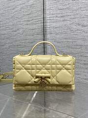 DIOR | My Dior Mini Bag Cannage Lambskin Yellow - 2