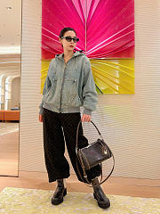 LOUIS VUITTON | Hooded Workwear Denim Blouson - 4