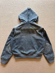LOUIS VUITTON | Hooded Workwear Denim Blouson - 5
