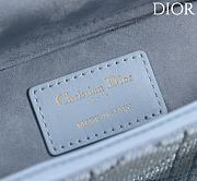 DIOR | Lady D-Joy 22 Small Embroidered Beaded Blue - 5