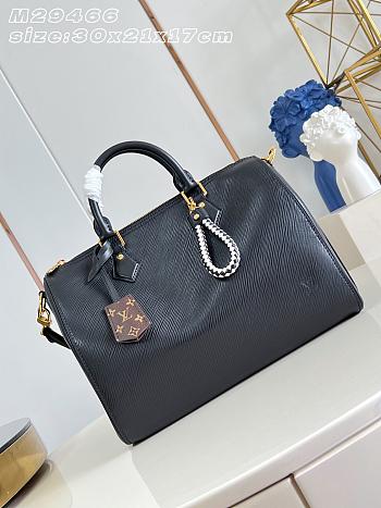 LOUIS VUITTON | Speedy Soft 30 Cowhide leather in black
