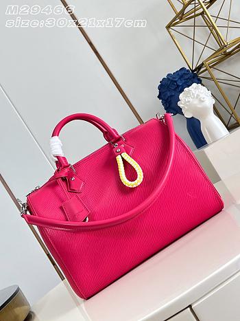 LOUIS VUITTON | Speedy Soft 30 Cowhide leather in pink