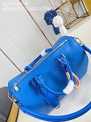 LOUIS VUITTON | Speedy Soft 30 Cowhide leather in blue - 3