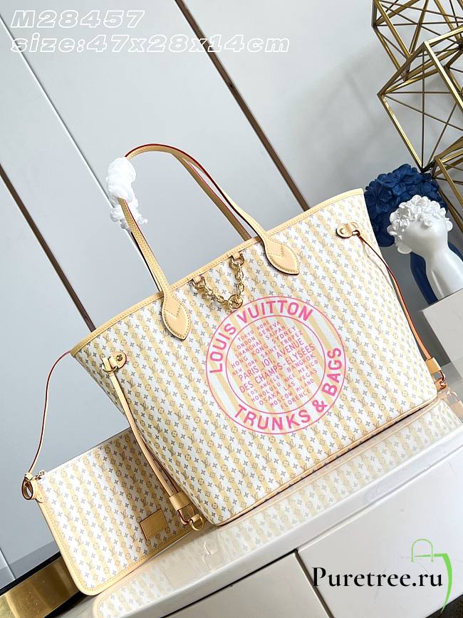 LOUIS VUITTON | Neverfull MM bag Banana Yellow - 1