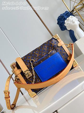 LOUIS VUITTON | MM Side Trunk Bag Neon Wave Blue