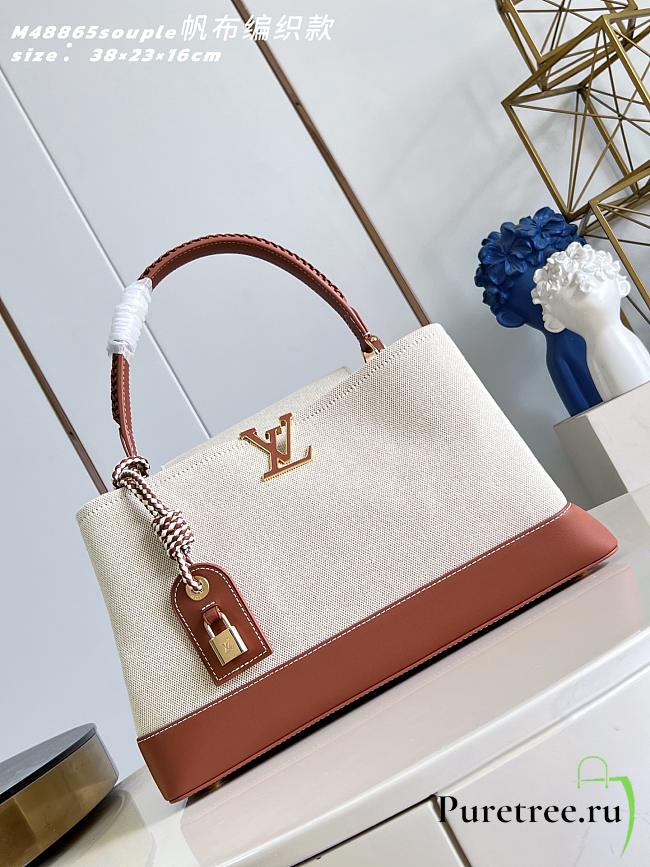 LOUIS VUITTON | Large Capucines Souple Bag - 1