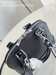 LOUIS VUITTON | Alma BB Epi Rainbow Bag Black  - 2