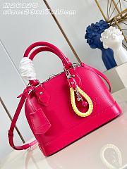 LOUIS VUITTON | Alma BB Epi Rainbow Bag Rose Miami Pink - 1