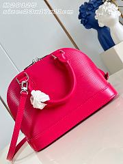 LOUIS VUITTON | Alma BB Epi Rainbow Bag Rose Miami Pink - 5