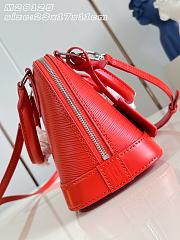 LOUIS VUITTON | Alma BB Epi Rainbow Bag Red - 5