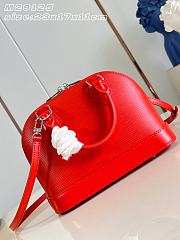 LOUIS VUITTON | Alma BB Epi Rainbow Bag Red - 2