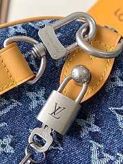 LOUIS VUITTON | Speedy 30 Bandouliere Denim Blue - 5